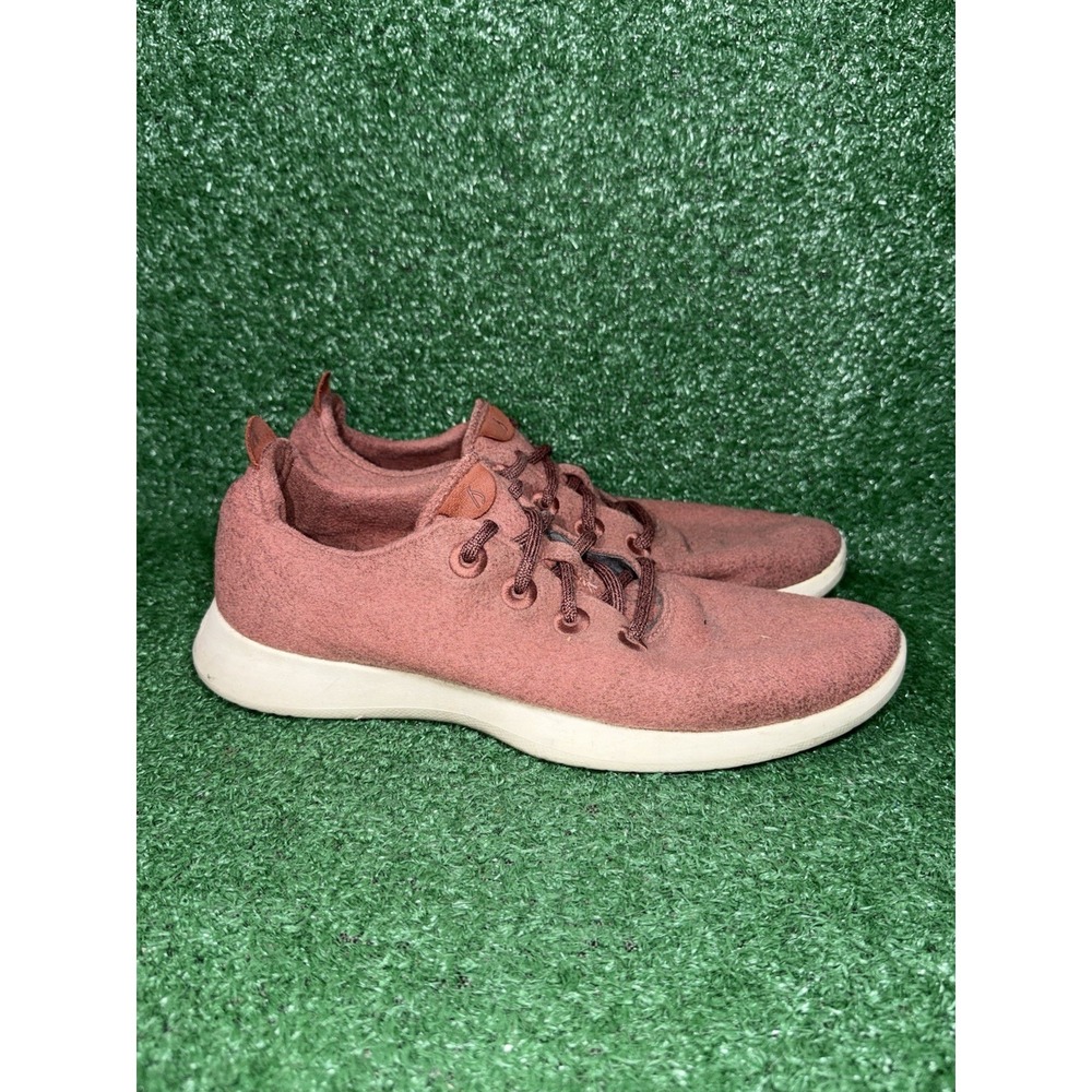 Allbirds Merino Wool Runners Men Size 11 Red White Running Shoes Casual Sneakers